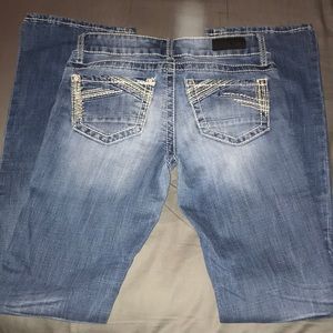 Day trip bootcut jeans